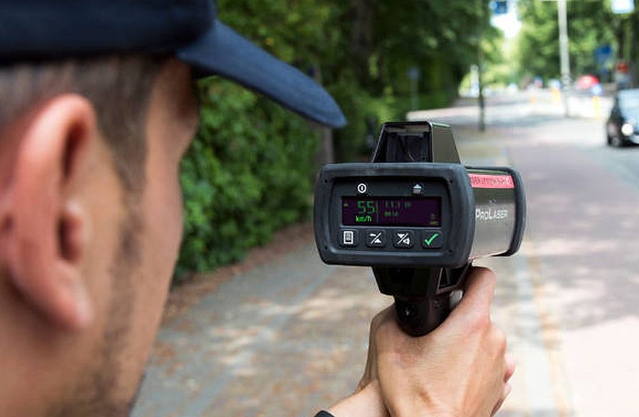 lasergun actie VVN